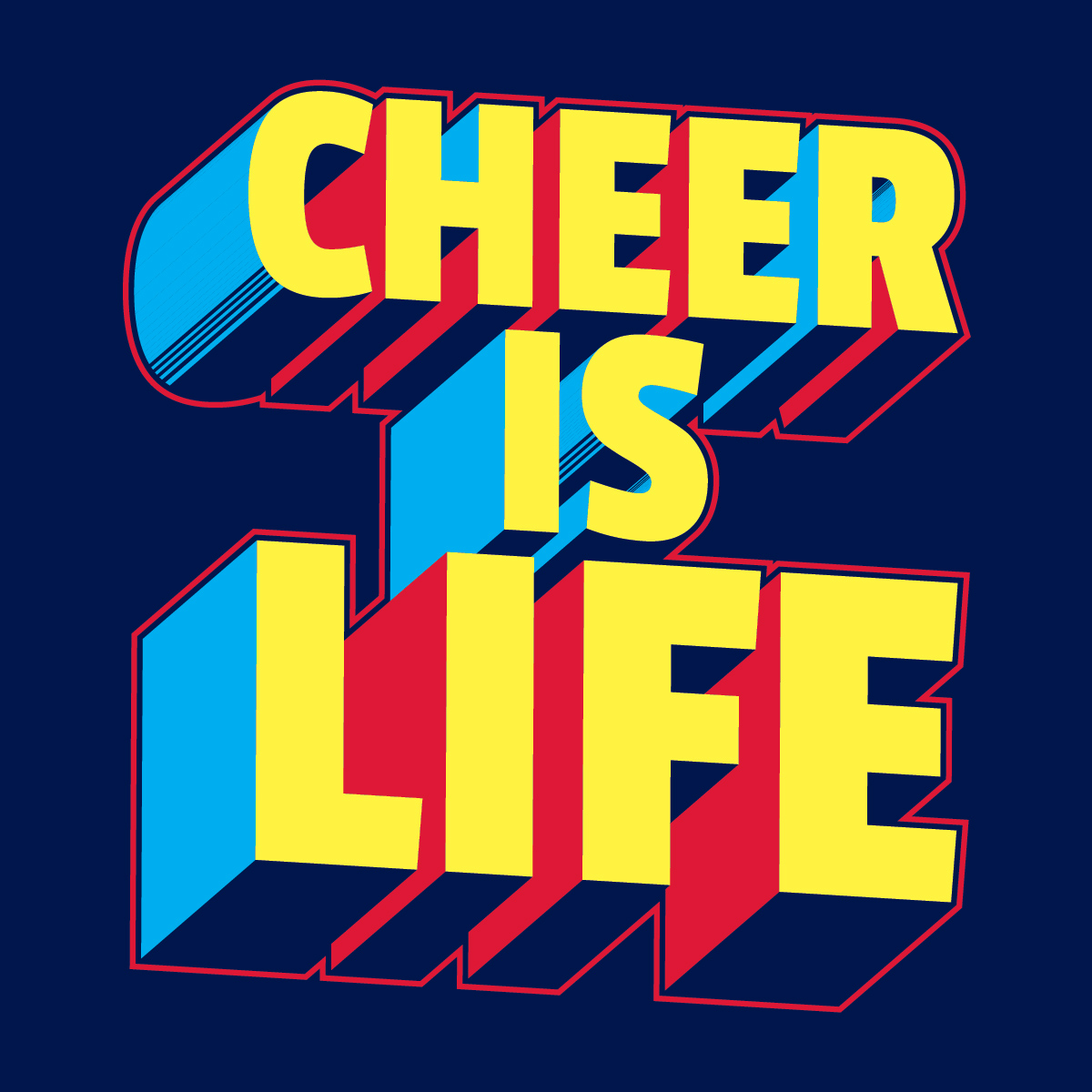 cheer life shirt