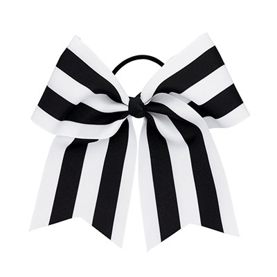 Extra Large Sublimated Striped Bow