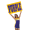 Custom Extra Large Rectangle Pep Rally Sign Printed on One Side- 24 in. x 36 in.