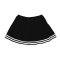 Stock Pleated Cheer Uniform Skirt