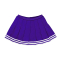 Stock Pleated Cheer Uniform Skirt