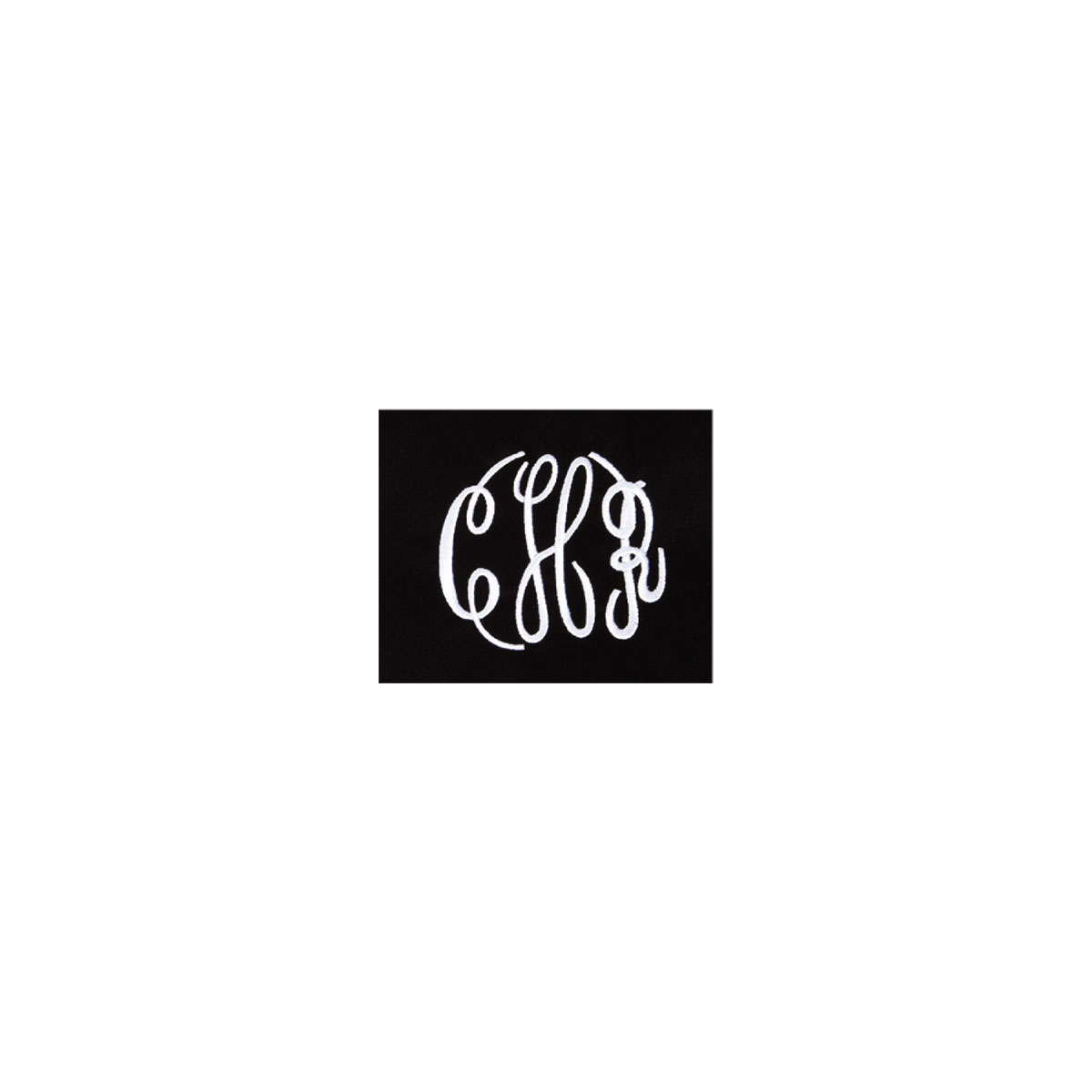 One Color Script Initials Monogram (MILSCI)