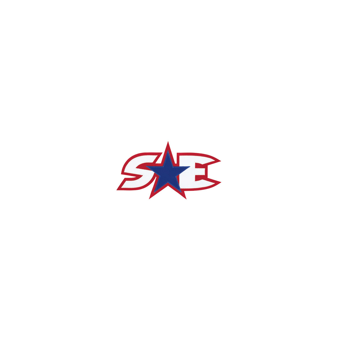 3 Color Tackle Twill Lettering with Star (TSTPE3)