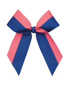 Two Color Grosgrain Fused Bow