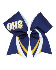 Custom Extra Large Sublimated Stadium Collection Bow (HBCCF-055)