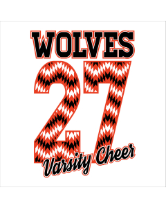 Tribal Cheer Year Screenprint Design (CTND117)