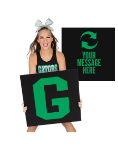 Custom Square Pep Rally Sign - Double Sided - 24 in x 24 in