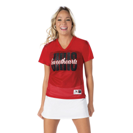 Adult Unisex Replica Mesh Jersey with Vinyl Team Name